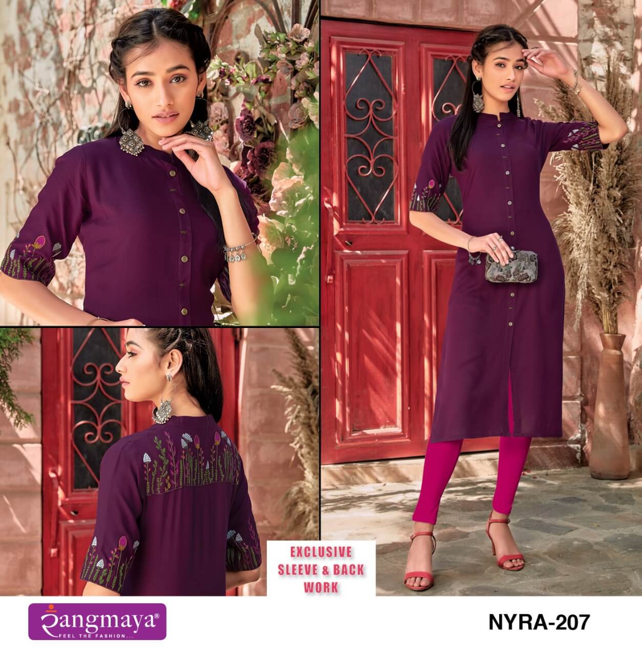Rangmaya Nyra 2 Latest Regular Wear Designer Kurti Collection